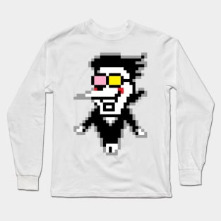 Spamton ( big shot ) from deltarune Long Sleeve T-Shirt